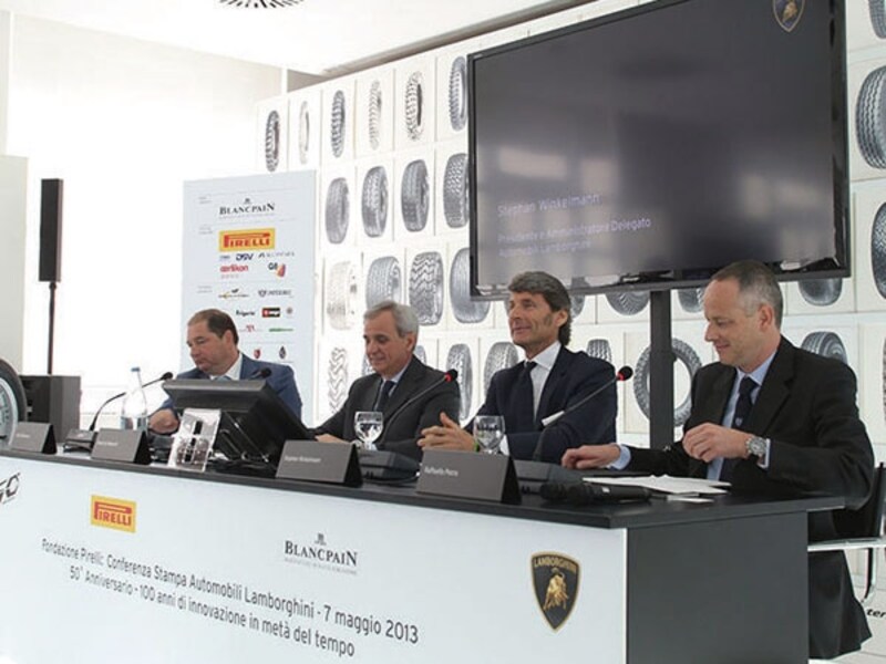 グランデ・ジロ・ランボルギーニ・50°アニヴェルサリオ