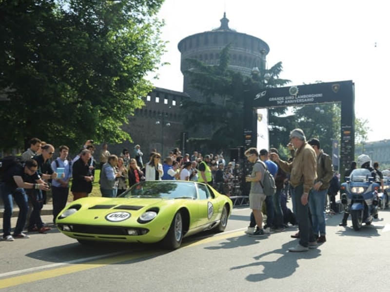 グランデ・ジロ・ランボルギーニ・50°アニヴェルサリオ