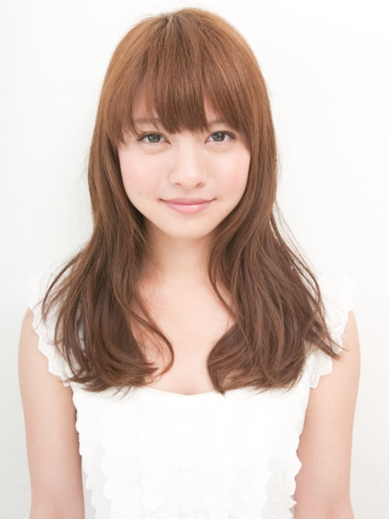 鎖骨下10センチのセミロング