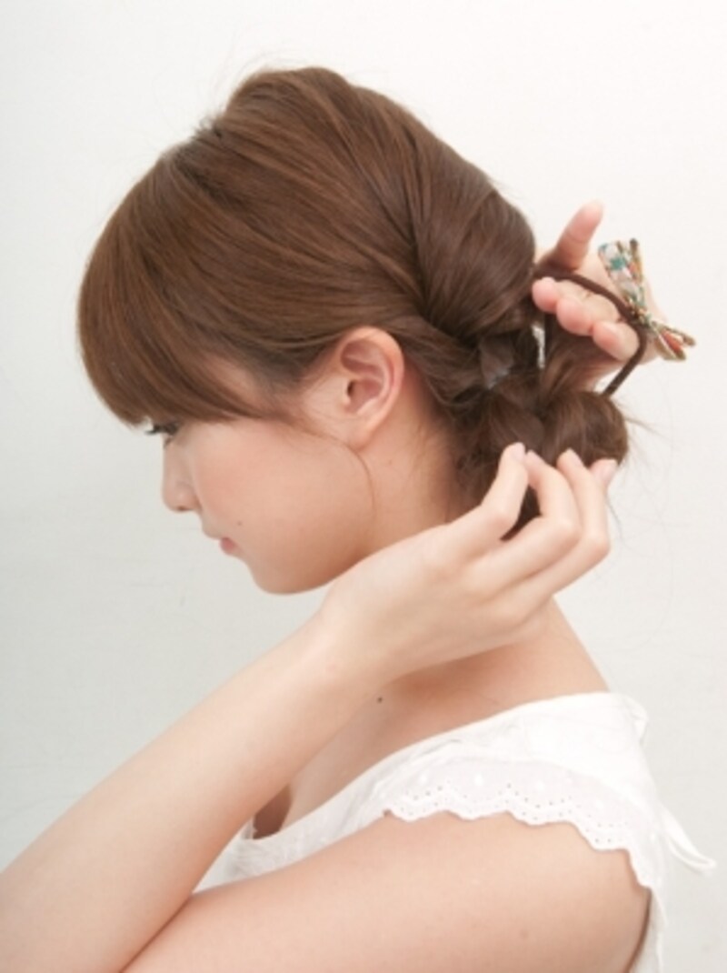 涼しいまとめ髪に 暑さに負けない簡単ヘアアレンジ ヘアアレンジ All About