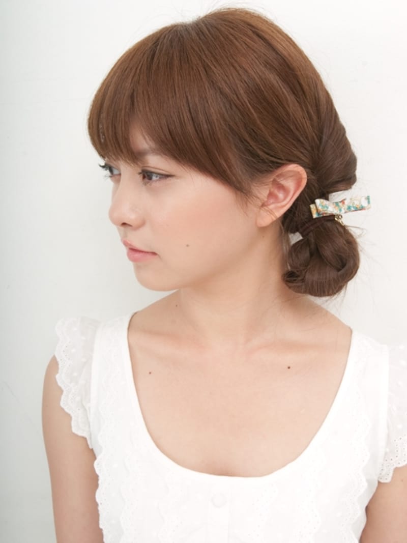 簡単で涼しい！暑さや湿気に負けないまとめ髪アレンジ