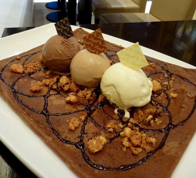 リンツ・ショコラクレープ