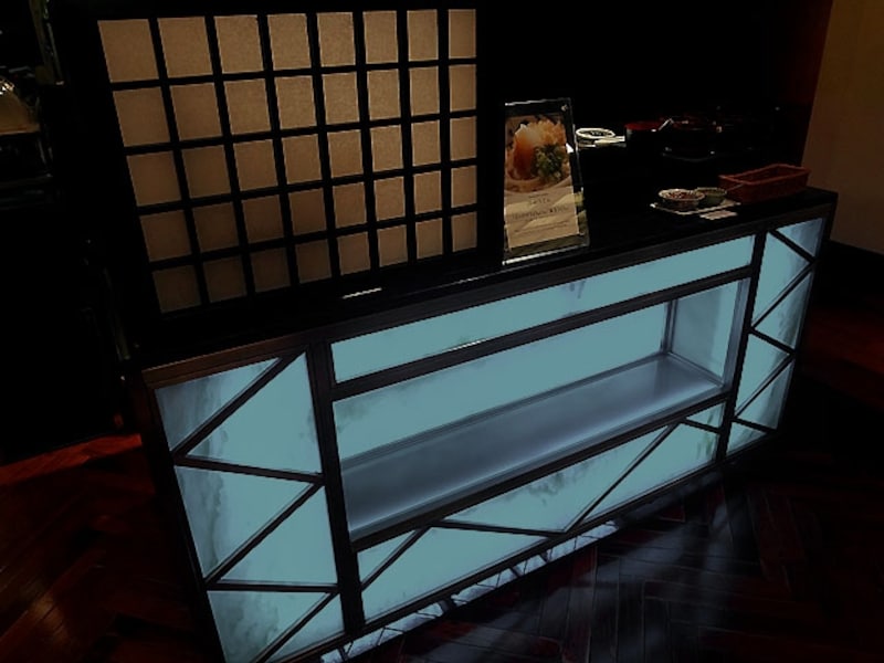 SATSUKI 讃岐うどん SICO社のブッフェ台