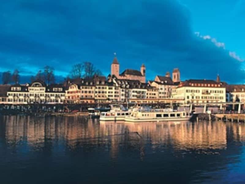 ラッパーズヴィールとチューリッヒ湖