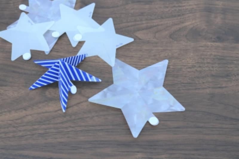 星形の3dウォールステッカー