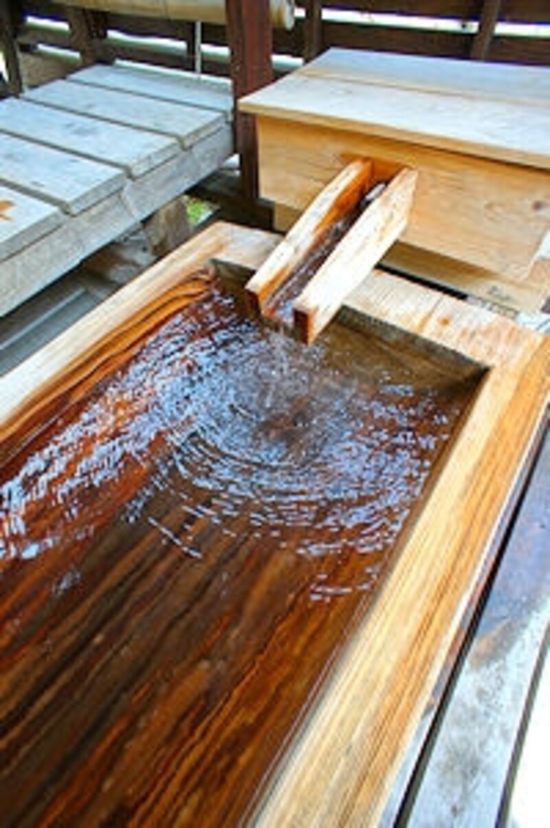 会津東山温泉足湯