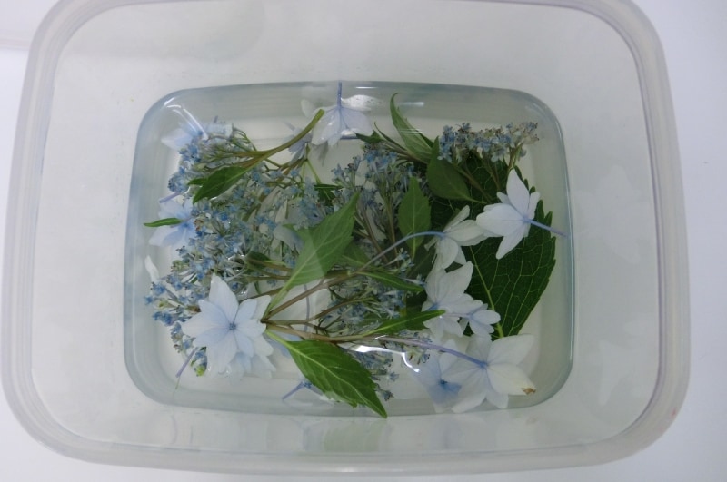 手作りプリザーブドフラワー