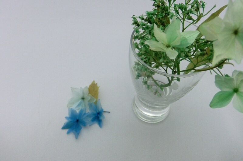 手作りプリザーブドフラワー