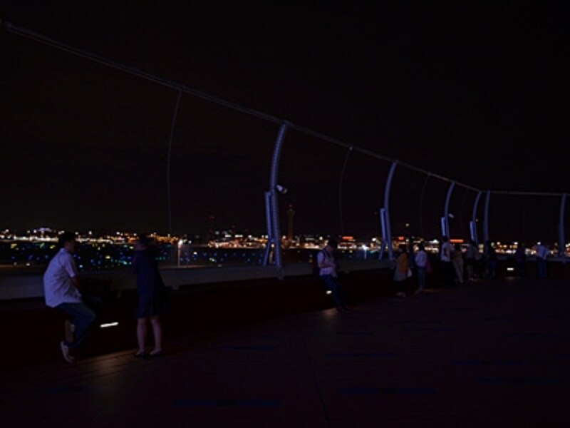 5階の展望デッキ