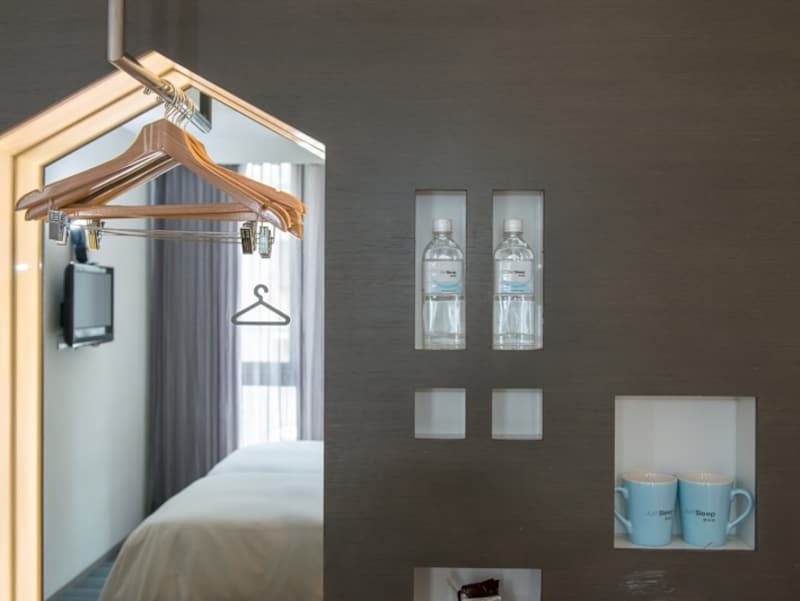 ゲストルームの広さは支店によって異なりますが、最も狭い林森館で5.5坪からとなります