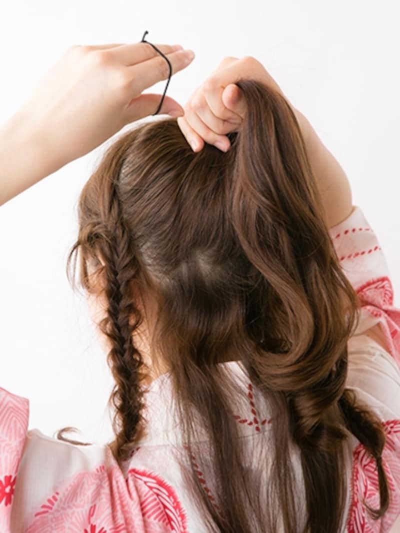 えり足の分け目は、ざっくりでＯＫ