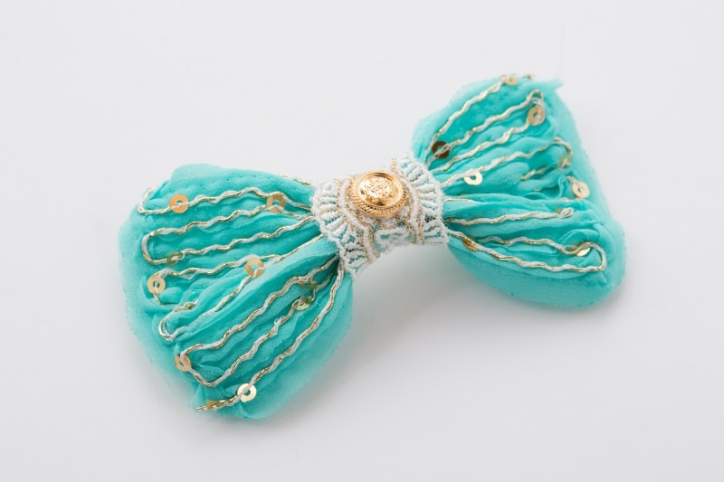 リボン型バレッタ