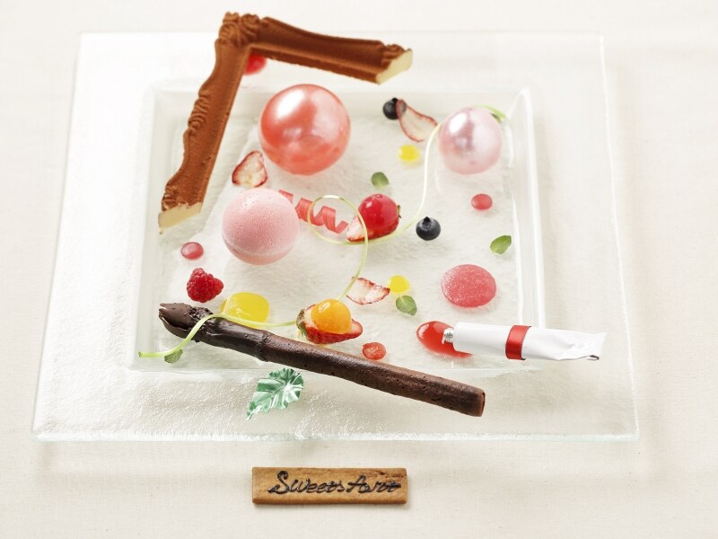 スイーツパレット~軽井沢スイーツ博2013~1200円(税込・サービス料別) *スイーツ博終了後も8月末までザ・ラウンジで提供されます。