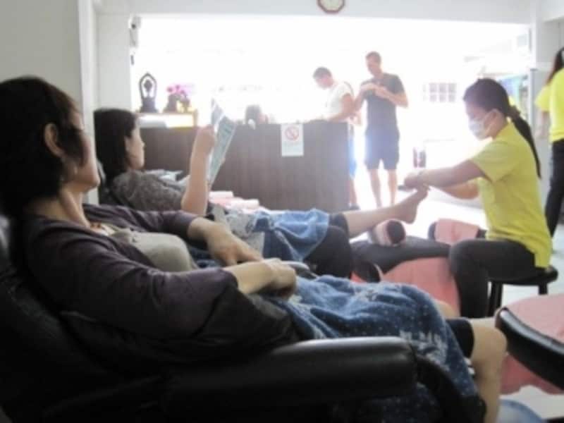 足裏マッサージ