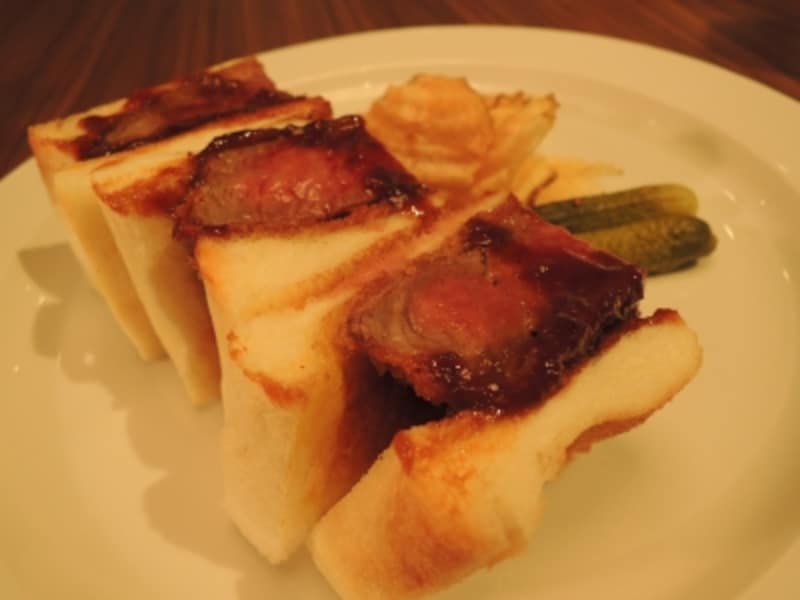 黒毛和牛A４ランクのヒレ肉150gのビフカツサンドイッチundefined（6300円）