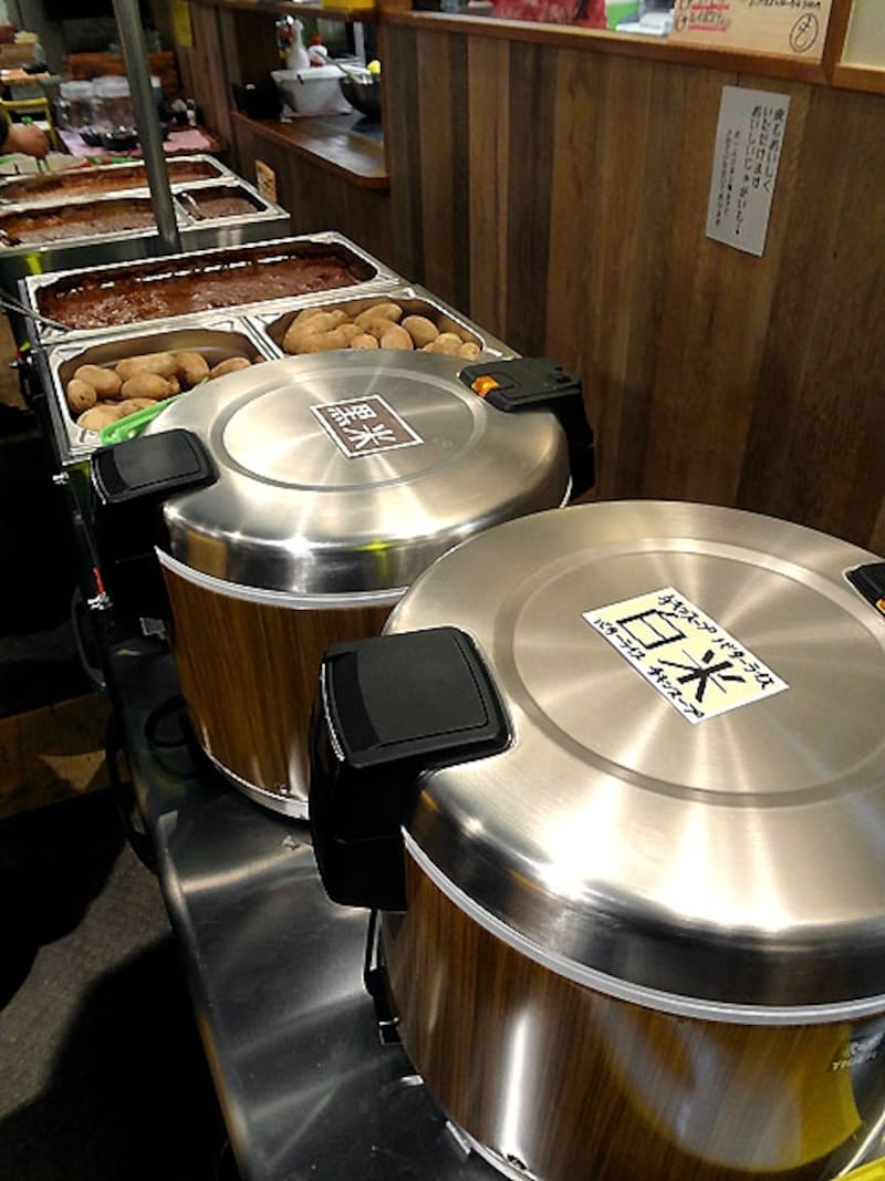 もうやんカレー ブッフェ台