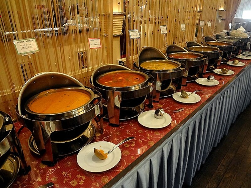 サムラート ブッフェ台