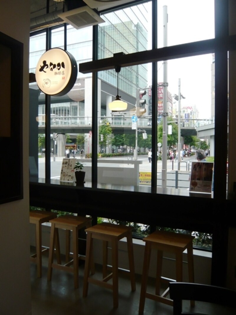 やなか珈琲店店内