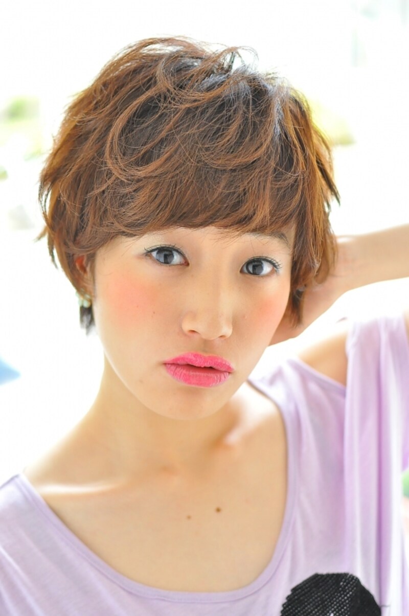 シフォンマッシュショート