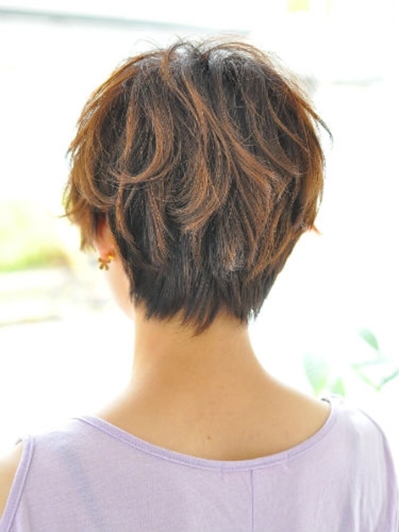 シフォンマッシュショート