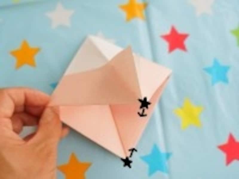 星マークを合わせます