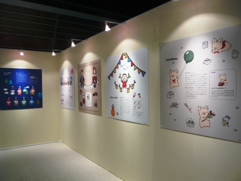 キャラクター紹介パネル