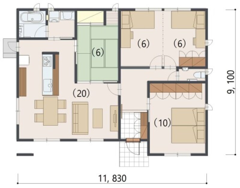 30坪の家で広く快適に暮らすアイデア 木造住宅 木の家 All About