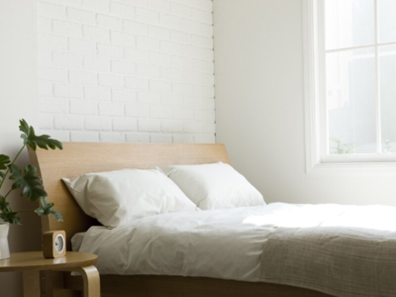 寝室は足音や声が響きにくい仕上げ材を選ぶことが肝心。