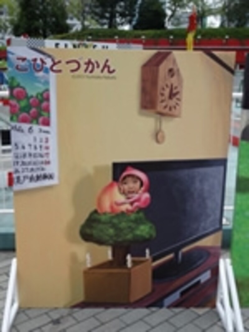 こびとなりきりパネル