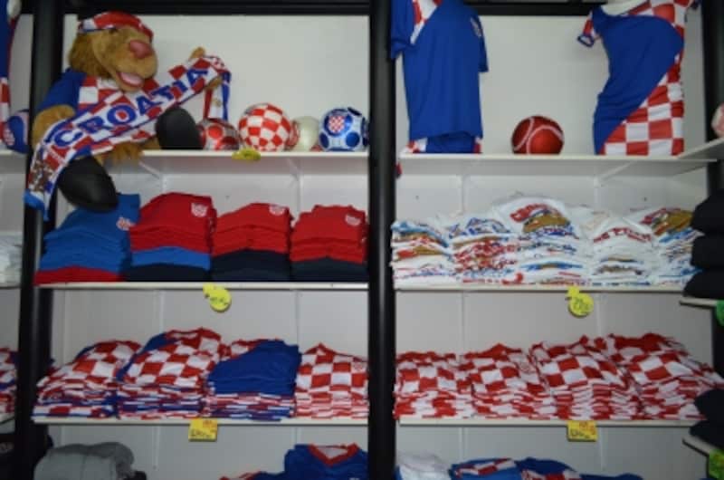 クロアチアのサッカーグッズ