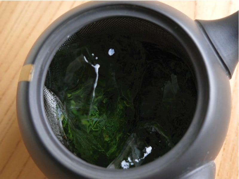 氷でいれるお茶の作り方