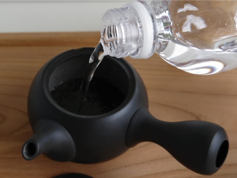 水抽出法の冷茶の作り方