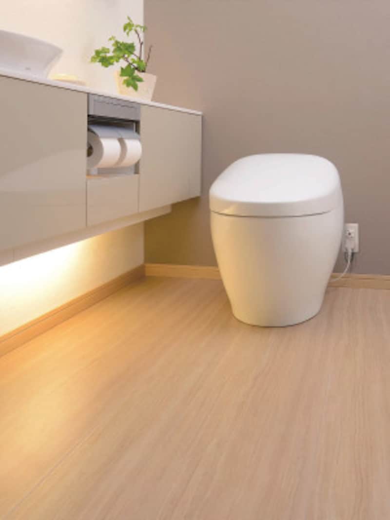 トイレの床セラミックタイル