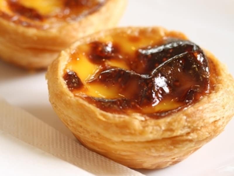 エッグタルト（1個9パタカ） (c) Miyuki Kume