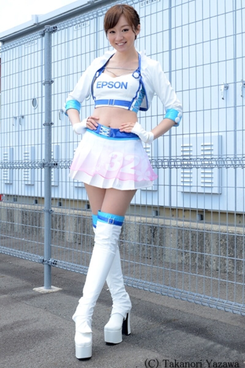 橋本雪乃／Epson Nakajima Racing レースクイーン