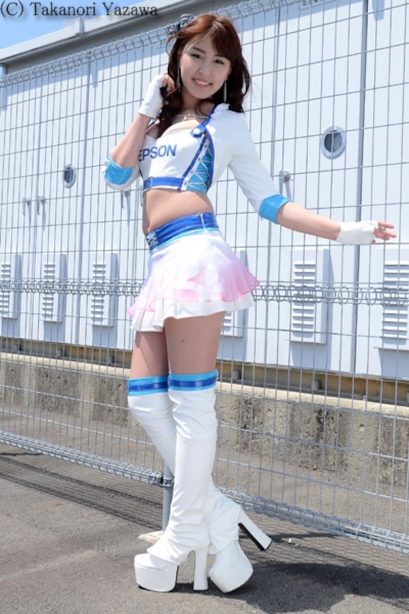 池田ゆい佳／Epson Nakajima Racing レースクイーン