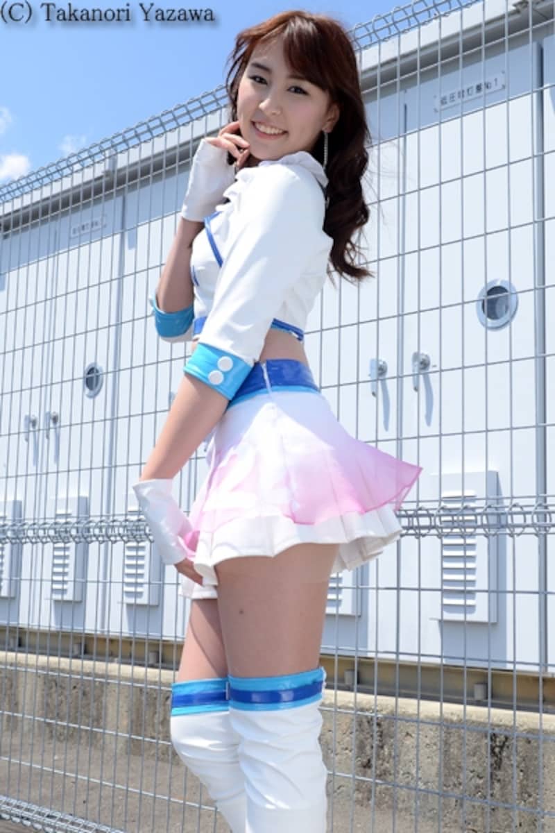 池田ゆい佳／Epson Nakajima Racing レースクイーン