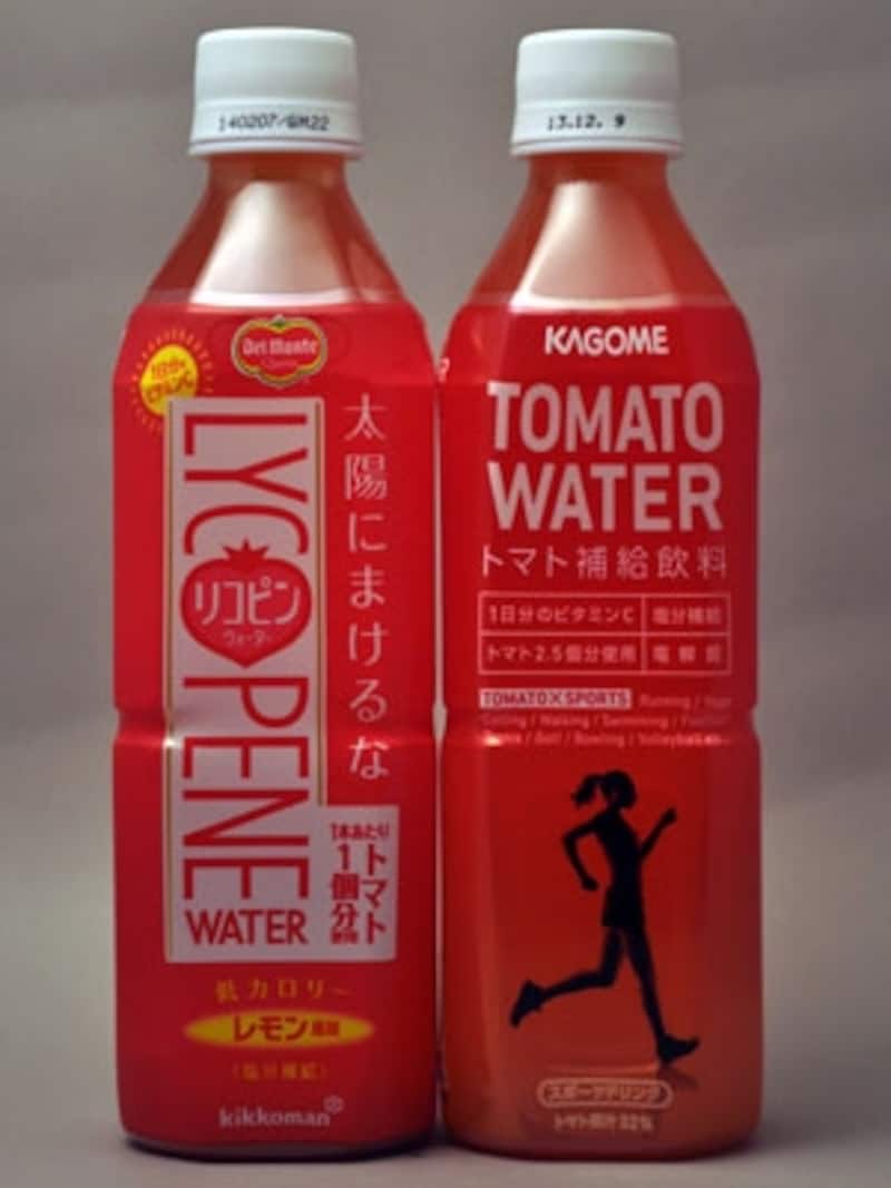 キッコーマン飲料デルモンテリコピンウォーター・カゴメトマトウォーター