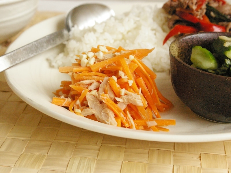 にんじんとツナのタイ風マリネ