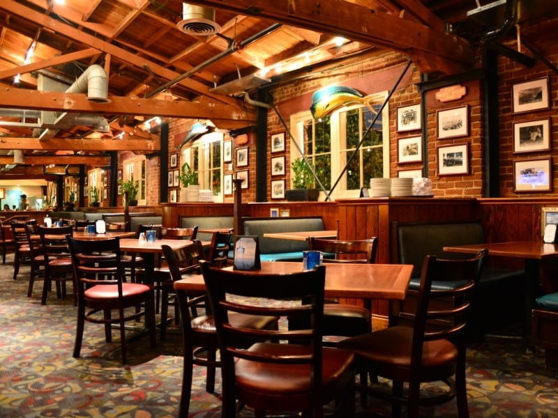 映画に出てきそうな店内