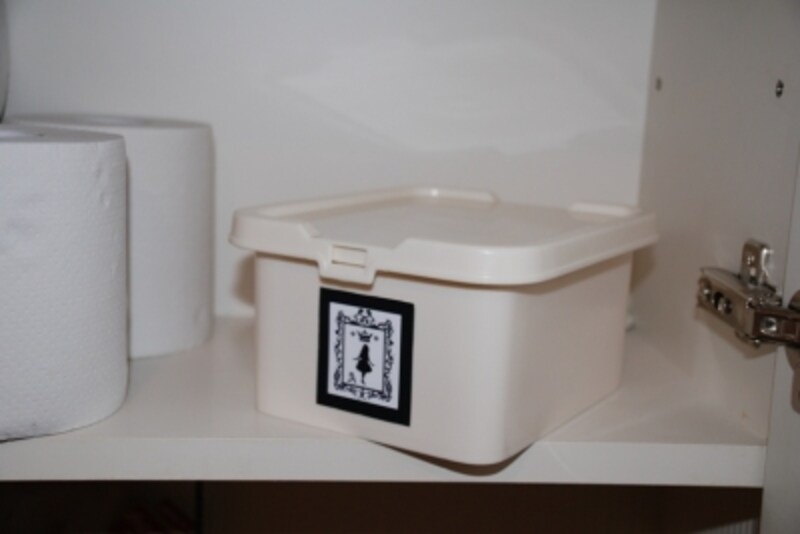 トイレの収納棚の 見せない収納 収納 All About