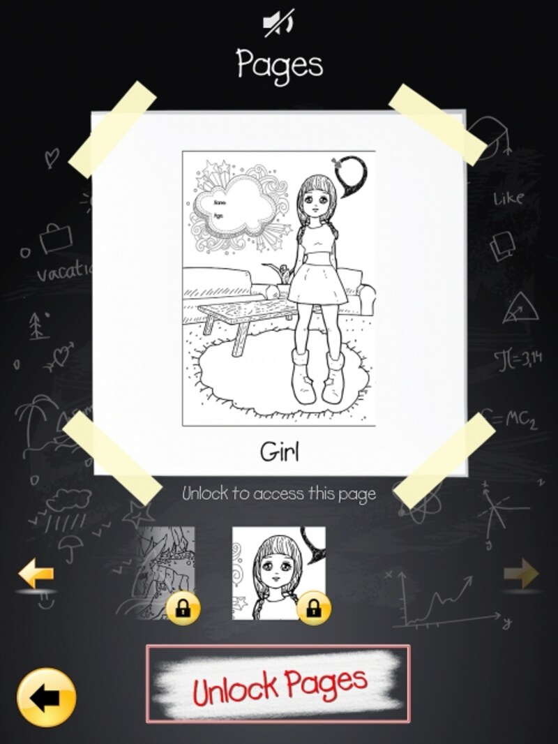 「Unlock Pages」をタップします。