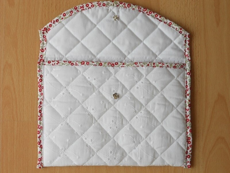 スナップボタンを付ける