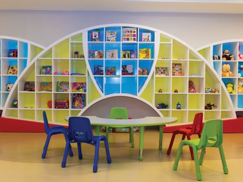 子どもをワクワクさせるインテリアデザインのムリア・キッズ。楽しくて一日中いられそう