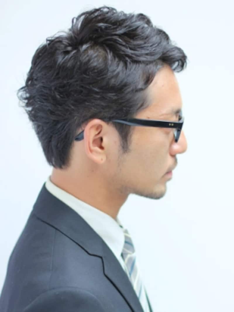2 2 男らしいワイルドなビジネスショート メンズヘアスタイル All About