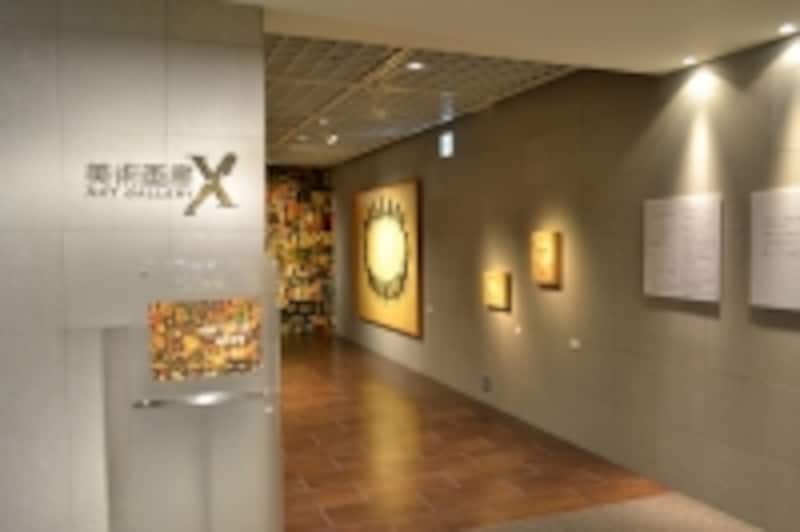 高島屋日本橋店6階美術画廊Xundefined入口（忘れていた絵undefined長沢undefined明展）