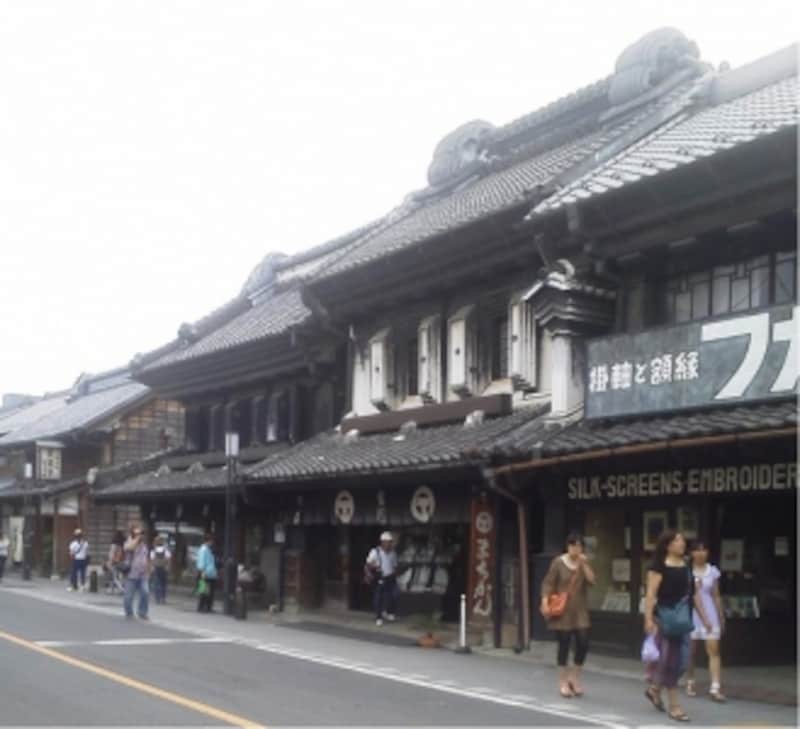 蔵造りの街並み