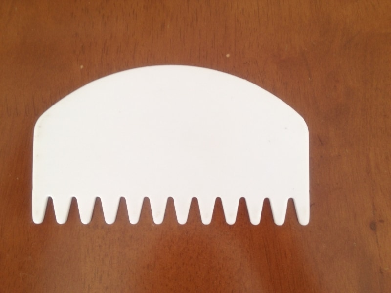 樹脂素材のクシ