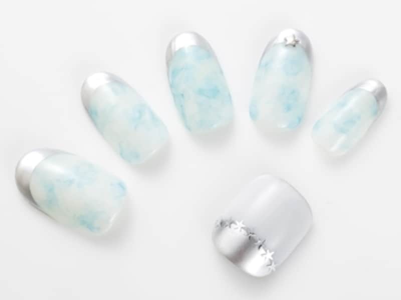 シルバーの☆が大人キュート