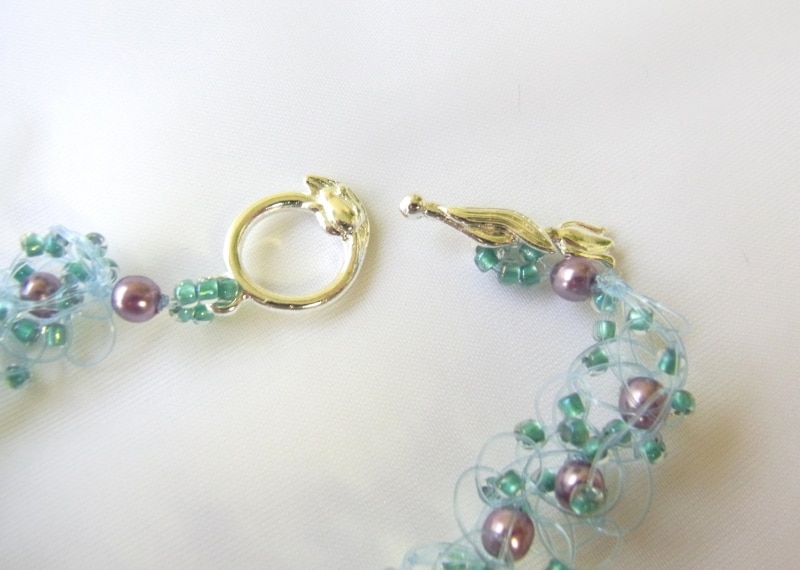 金具をつけて完成